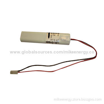 4.8V NiMH Battery Pack with 700mAh Capacity, Suitable for Emergency Lamp